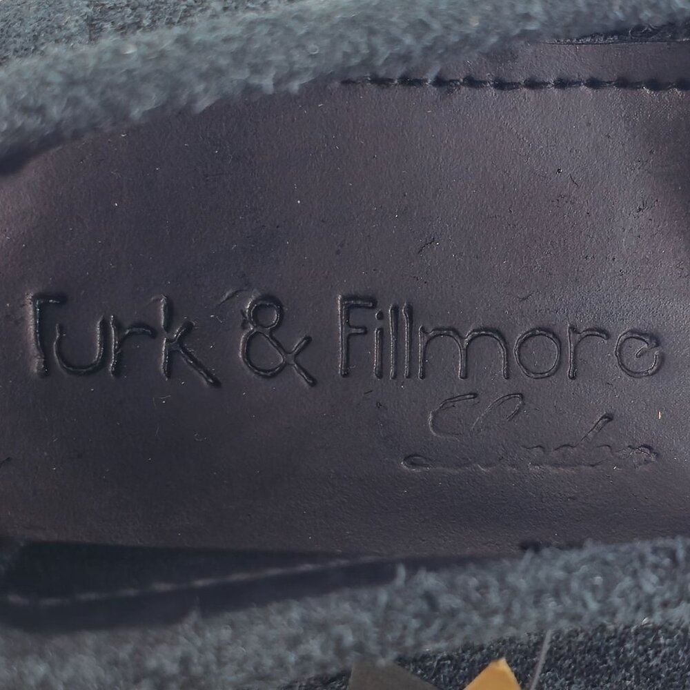 NEW Turk & Fillmore London Dress Shoes Black Suede Mens 12 Handmade Loafers UK - Picture 10 of 11